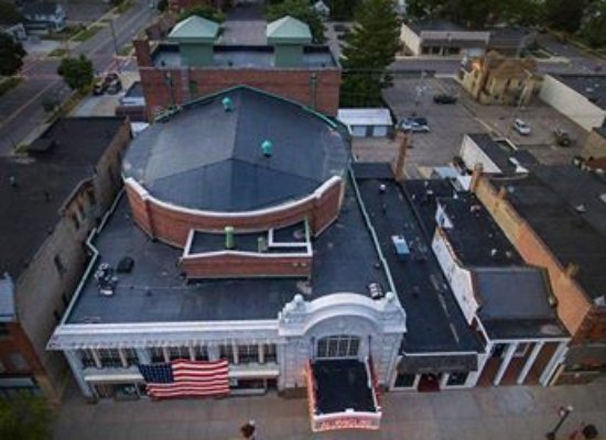 Rubber Roofing on Al Ringling Theater in Baraboo Wisconsin