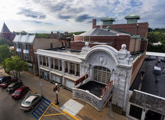 Rubber Roofing on Al Ringling Theater in Baraboo Wisconsin