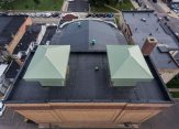 Rubber Roofing on Al Ringling Theater in Baraboo Wisconsin