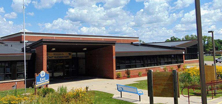 Baraboo East Elementary School new roofing