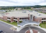 Rubber Roofing project on Divine Savior Health Campus in portage Wisconsin