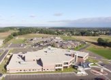 Rubber Roofing project on Divine Savior Health Campus in portage Wisconsin