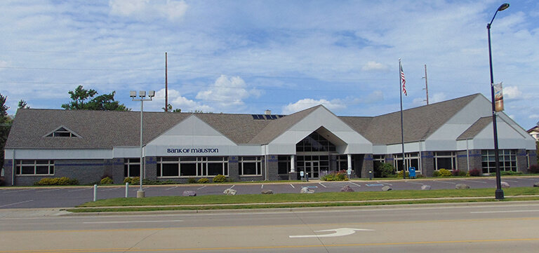 Bank of Mauston new roofing