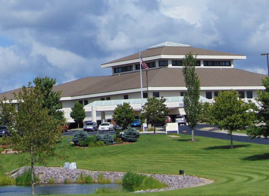 Shingle Roofing project on Divine Savior Health Campus in Portage Wisconsin