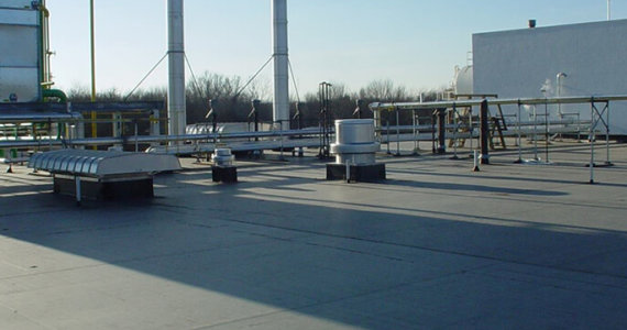 Rubber Roofing on Foremost Farms in Reedsburg Wisconsin