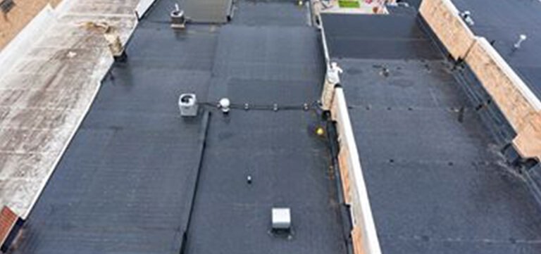 Rubber Roofing on Spa Serenity in baraboo Wisconsin