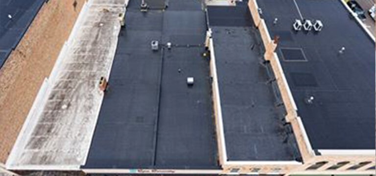 Rubber Roofing on Spa Serenity in baraboo Wisconsin