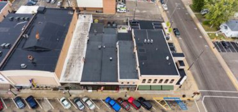 Rubber Roofing on Spa Serenity in baraboo Wisconsin