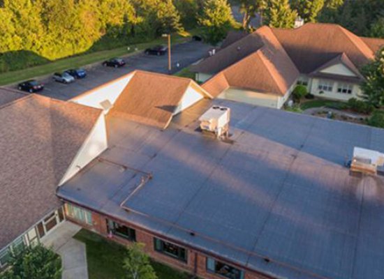 Rubber Roofing And Shingle Roofing