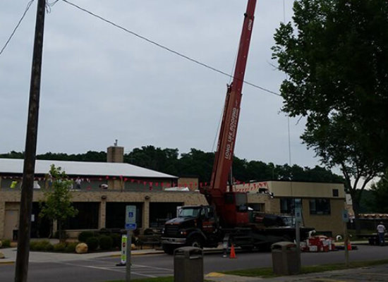 Firestone Rubber Roofing project