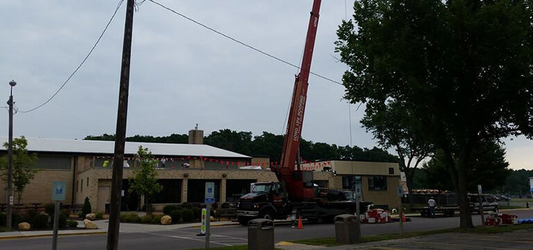 Firestone Rubber Roofing project