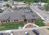 Metal shingle roof