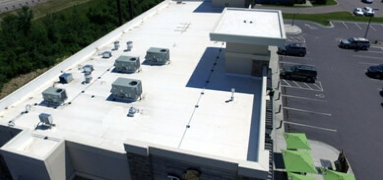 Rubber roofing system